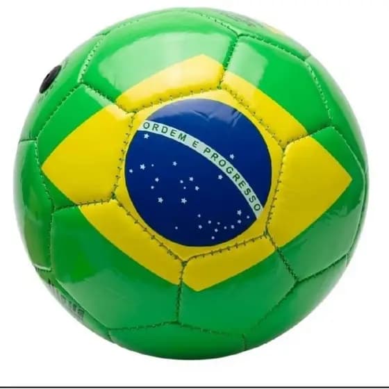 Bola de Futebol Campo Tamnho Grande Padrão N°5 Brasil Cada Bola Ou Leve o Kit Bola + Bomba AR Qualidade Envios imediato