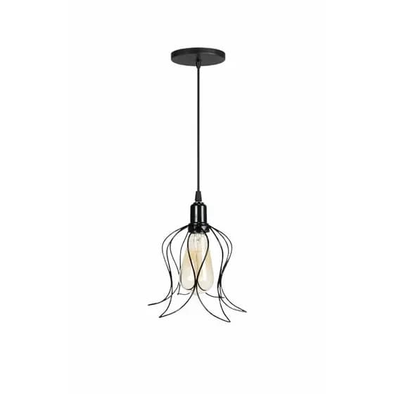 Pendente Lustre Aramado Tulipa Preto/Dourado/Cobre Luminária de teto Retrô industrial Cozinha Quarto Cabeceira Varanda