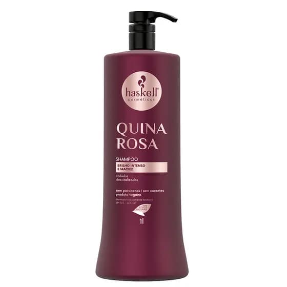 Shampoo Quina Rosa 1L Haskell
