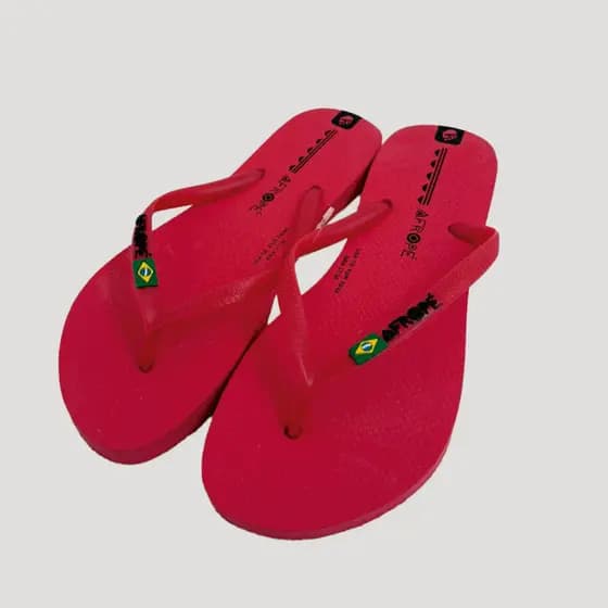 Chinelo Afropé Slim Amina Pink - Feminina