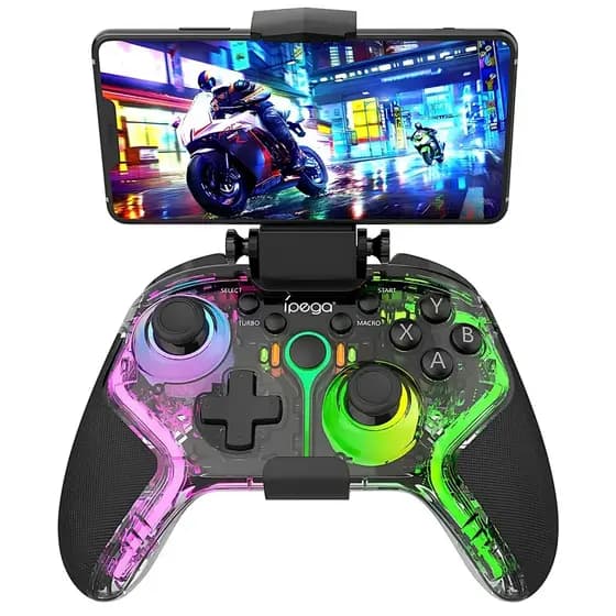 Controle Gamer Bluetooth Turbo 4 em 1 p/ Android/Switch/PS4