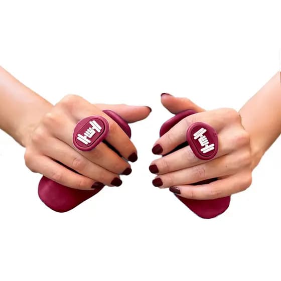 Hand Grip de Pegada P/ Fitness Exclusivo Limitado Top Vermelho