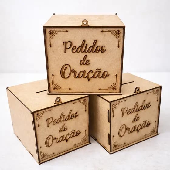 Oração dizimo oferta caixa urna cofre