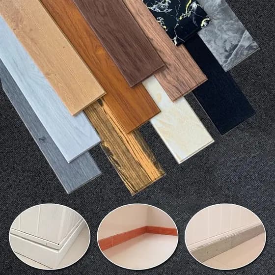 Piso Painel Revestimento Vinílico Adesivo Lavável Madeira 91,4x15,2cm