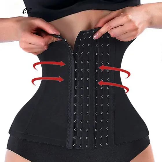 Cintura Trainer Cinto Shapewear Feminino Barriga Cincher Corpo Shaper Gordura Compressão Cinta Cintas Espartilho Firme