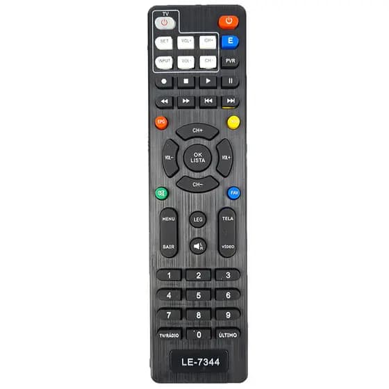 Controle Remoto Para TV LE-7344
