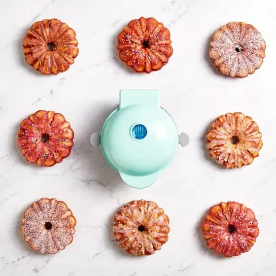 Mini Máquina de Assar Bolo Elétrica Antiaderente Quiche/De Forno/Eggette Maker Mini Ferro 110V-yumi