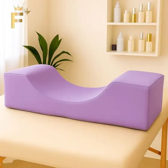 Almofada Lash Pillow Lilás Travesseiro para Pescoço e Extensão de Cílios