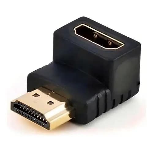 Adaptador Hdmi 90 Graus Em L Macho X Fêmea 1.4 P Tv Parede