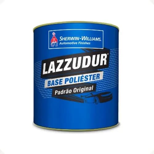 Tinta Automotiva Poliéster Prata Lunar Met Vw Lazzudur 900ml