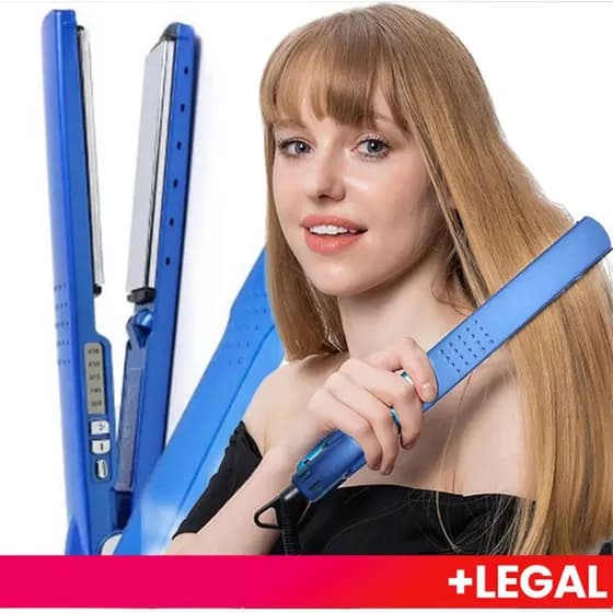 Prancha de Cabelo Bivolt 110V 220V Chapinha Profissional Titanium
