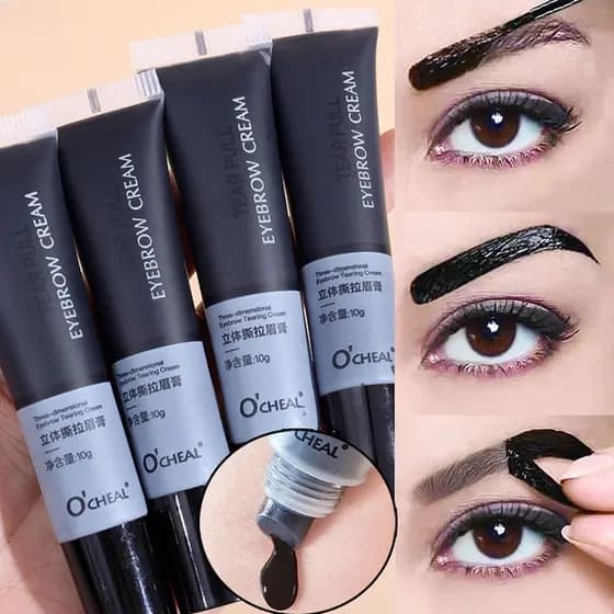 Eyebrow Gel Tinta De Longa Duração À Prova D'água Creme Para Melhorar Sobrancelhas Maquiagem Cosmética