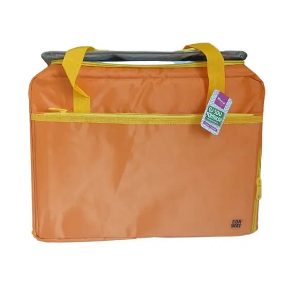 Bolsa Mochila térmica 18,4 Litros Bag Para Marmita Trabalho Academia Praia Churrasco