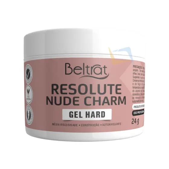 Gel Resolute Nude Charm Beltrat 24g/ Alongamento de unhas
