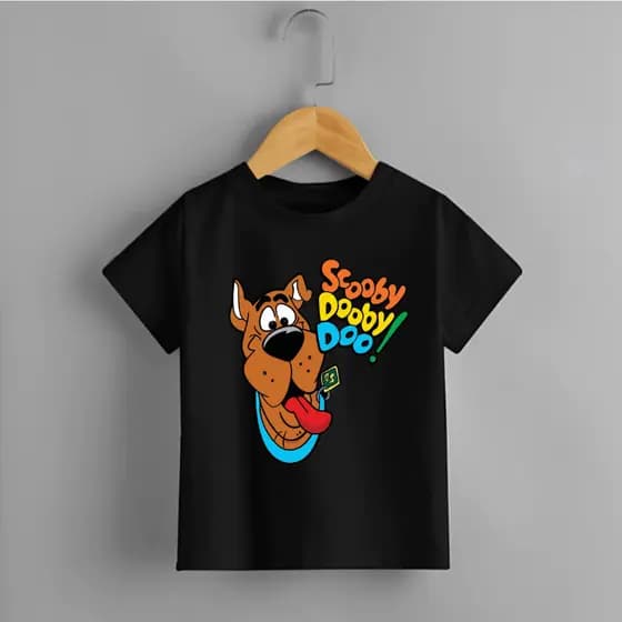 Camisa Infantil Unissex Scooby Doo 100% Algodão Juvenil