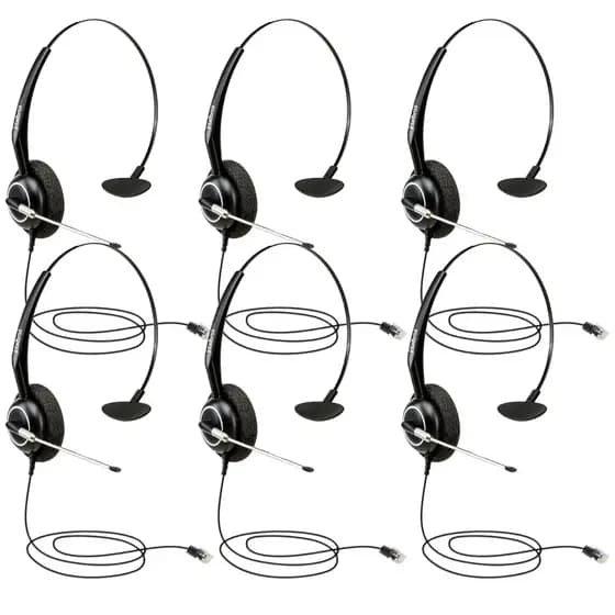 Headset Intelbras Mono THS 55 RJ9 - 6 Unidades