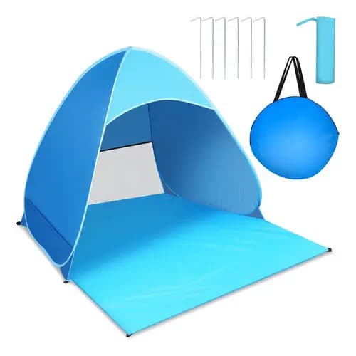 Barraca Tenda Proteção Solar Praia Acampamento Uv Portátil