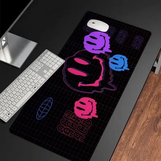 Mousepad Grande Grande Antiderrapante para Gamer e Escitório 35X70cm - Diversas Estampas