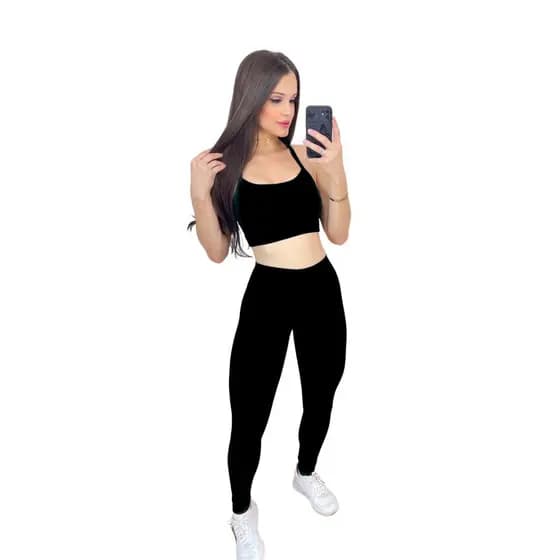 CONJUNTO PARA ACADEMIA 0 TRANPARÊNCIA TECIDO SUPLEX POWER