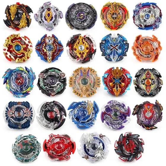 B100-B143 Combatendo A Liga De Beyblade Burst Starter Bey Booster Spinning Tops Lançador De Tampos De Brinquedos Para