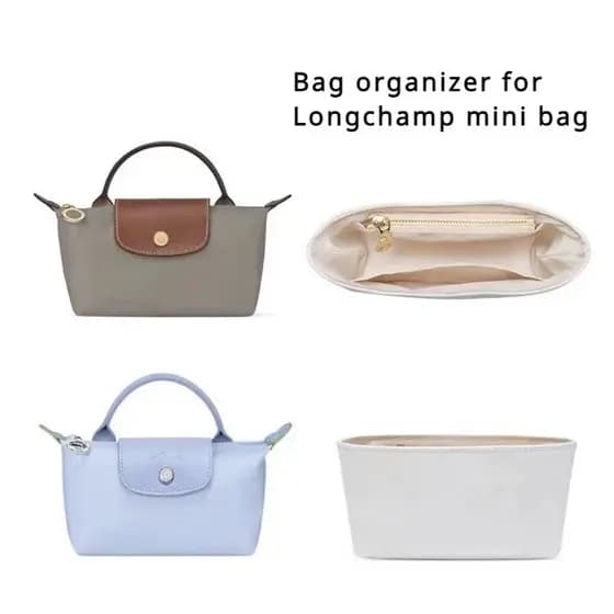 Organizador De Sacos Longchamp Mini Saco Interno DuPont Papel Adequado Para Pequeno E Médio Tamanho Super Ultra Leve À Prova D'água