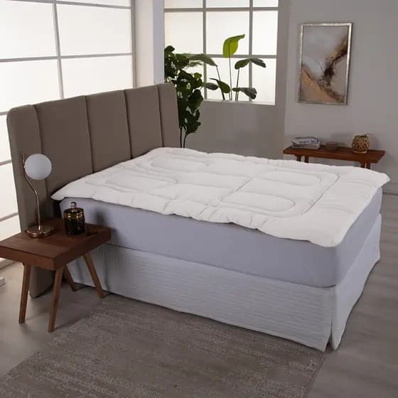 Pillow Top De Colchão Cama Box Macio Envio Imediato Menor Preço