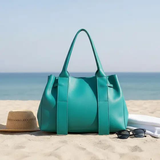 Bolsa Feminina Sacola Praia Média Sem Marca