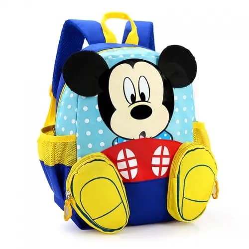 Children Kindergarten School Bag Backpack Boys And Girls Cartoon Mickey Bag Children Small And Middle Class Backpack