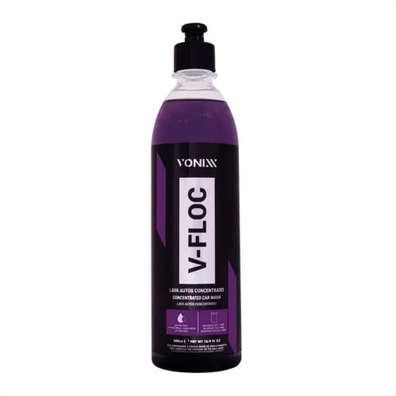 Shampoo Automotivo Concentrado V-floc Vonixx Lavagem Neutro