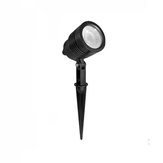 Espeto Varanda Jardim Led Smd 38º 6w Ip65 Biv Preto Quente
