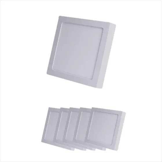 Kit 15 Plafon Painel De Led Sobrepor 18w 6000k Original