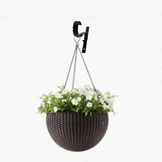 Suporte Gancho Parede Muro 15cm Pendurar Vasos de Plantas e Outros