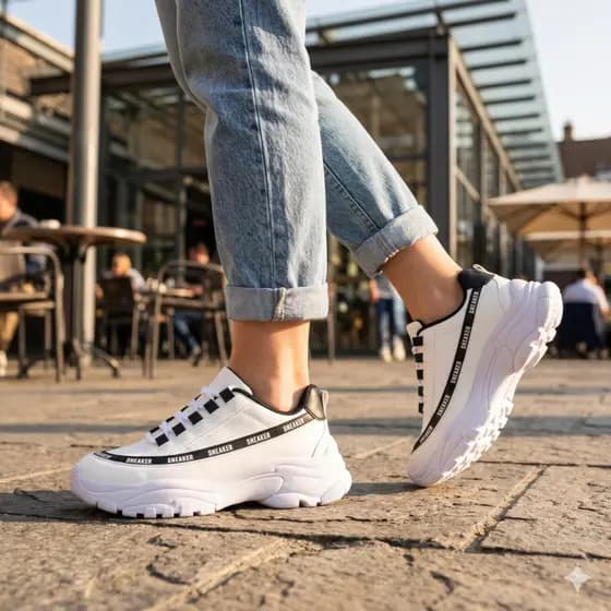 Tênis Feminino Chunky Sneaker Plataforma Blogueira Confortável