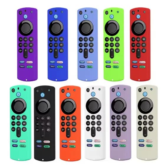 Capa De Silicone Protetora Para Controle Remoto Amazon Fire TV Stick 3ª Geração Antiderrapante