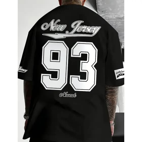 Camisa Oversized Masculina Streetwear Casual Grande Treino 100% algodão camisa blusa anime Larga 93