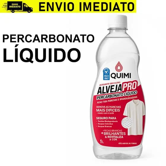 1 Litro Percarbonato de Sódio - Alvejante Remove Manchas Difíceis Sem Cloro - MUITO MELHOR Calisul