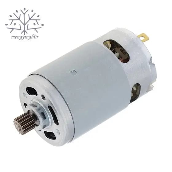 Motor Escovado 21V RS550 14 Dentes Adequado Para Mini Serra De Corrente De 4/6 Polegadas Sem Fio Acessórios Serras