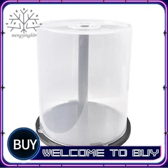 Recipiente De Armazenamento De CD/DVD , Plástico Transparente , Grande Capacidade , Organizador De Disco Compacto , Supo