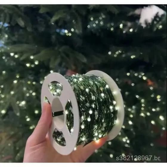 Luzes de fadas LED USB de 20m 200m, fio de cobre prateado à prova d'água de 8 modos de flash, com controle remoto de 13