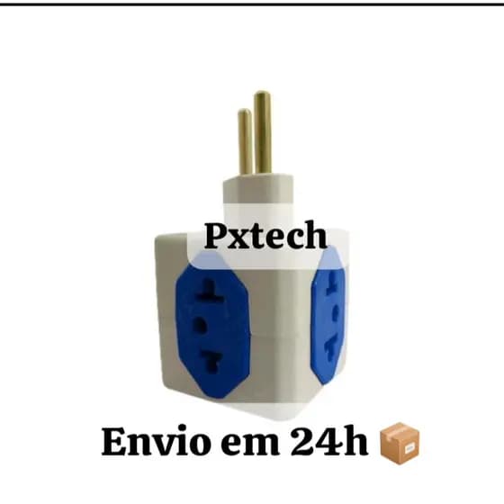 Adaptador Benjamim Power Cubo - Expanda suas Possibilidades com Conveniência e Estilo