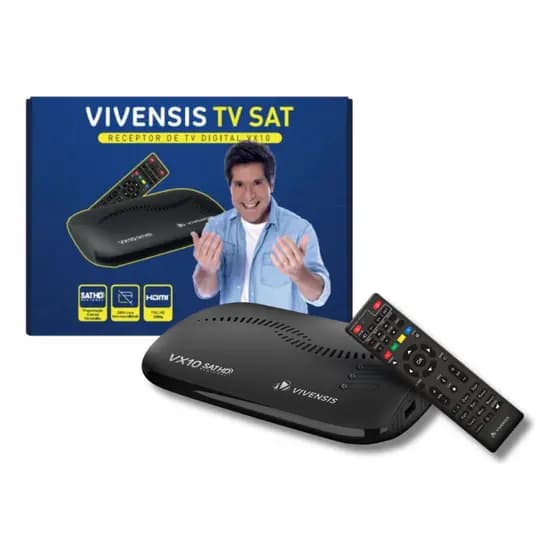 Receptor Vivensis VX10 Sat HD Regional nova parabólica