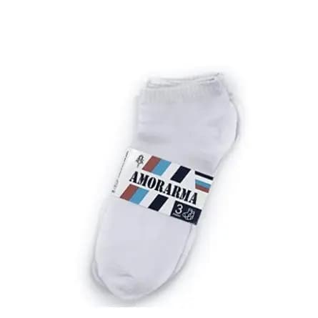KIT 3 PARES DE MEIAS MASCULINAS 40-46 CANO CURTO PRETA