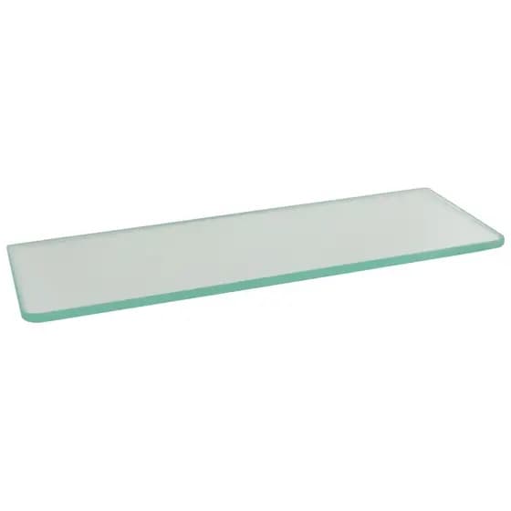 Vidro Porta Shampoo Reto 6mm 30x10 Incolor