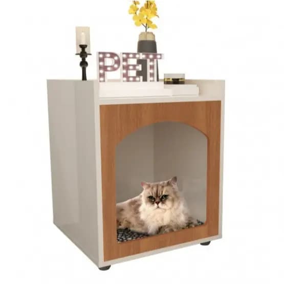 Mesa De Cabeceira Pet, Casinha De Cachorro/Gato