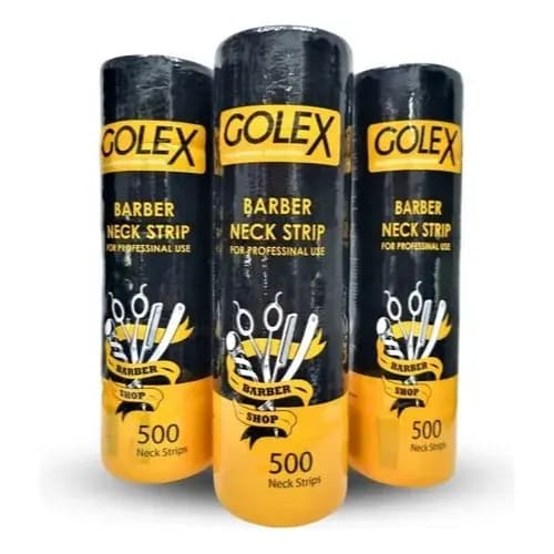 5 Rolos Gola Higienica Premium Descartável Rolo com 500 unidades Barbearia cabelereiro
