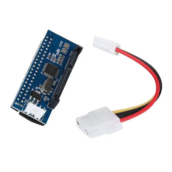 IDE para SATA Adaptador HDD 3.5 IDE para SATA Conversor de Disco Rígido PATA IDE 39/40Pin para SATA 22Pin Conector do Disco Rígido com Cabo de Dados