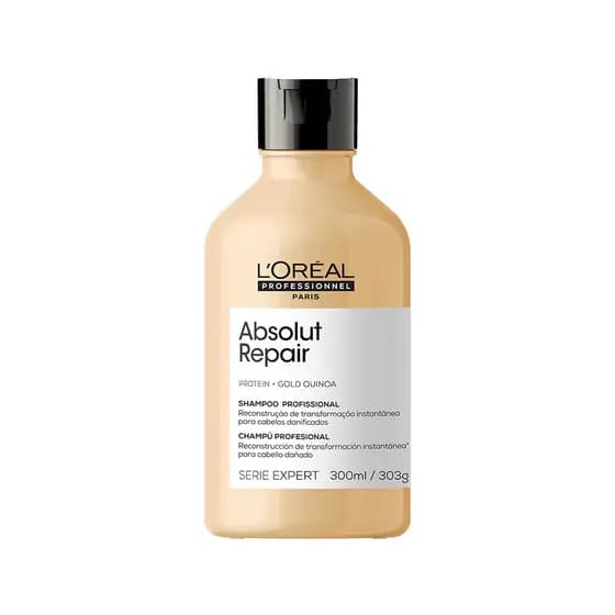 Shampoo Absolut Repair Gold Quinoa L’Oréal Professionnel - 300ml