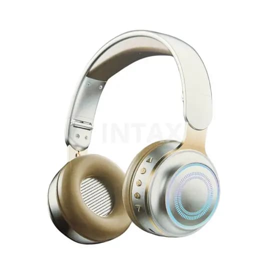 Fone De Ouvido Sem Fio Bluetooth Com LED RGB Disco Pulse A03