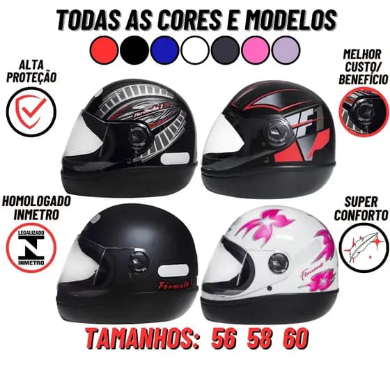 Capacete Moto San Marino Fórmula 1 Grafic Original Fechado