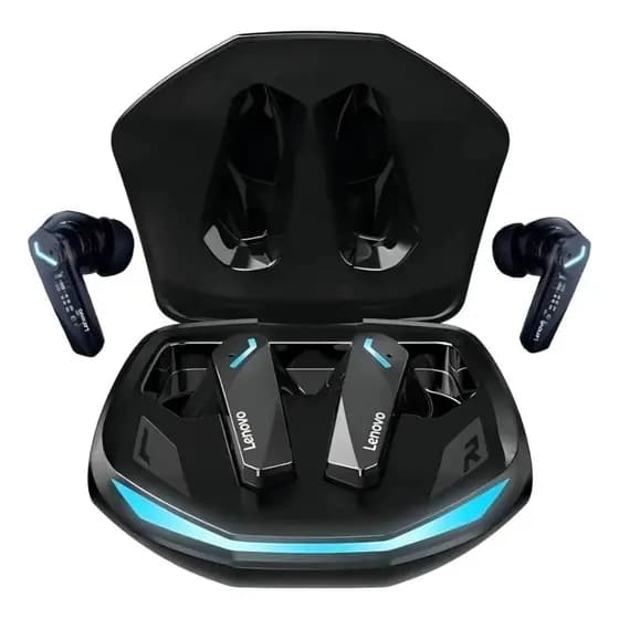 Fone Gamer Lenovo GM2 Pro Original Bluetooth 5.3 RGB Baixa Latência TWS Microfone HD Gamer